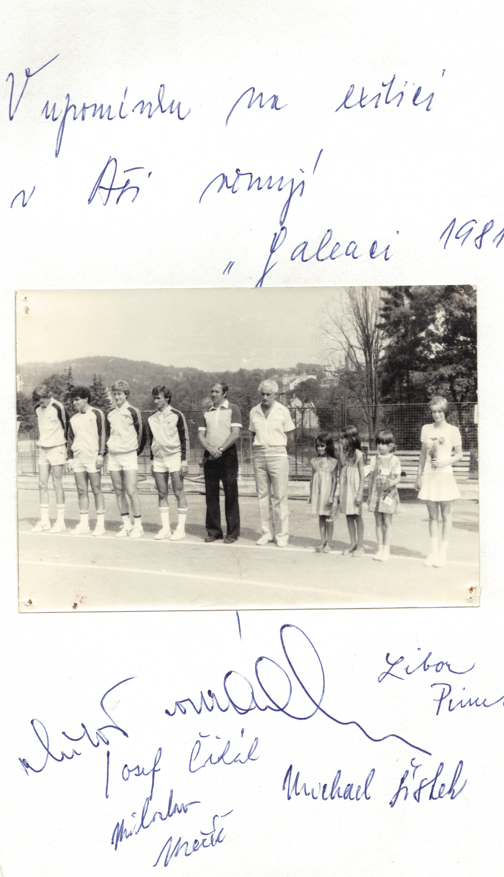 Galea tým 1981 v Aši
